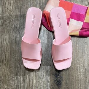 Steve Madden Pink Women's Slide Sandals